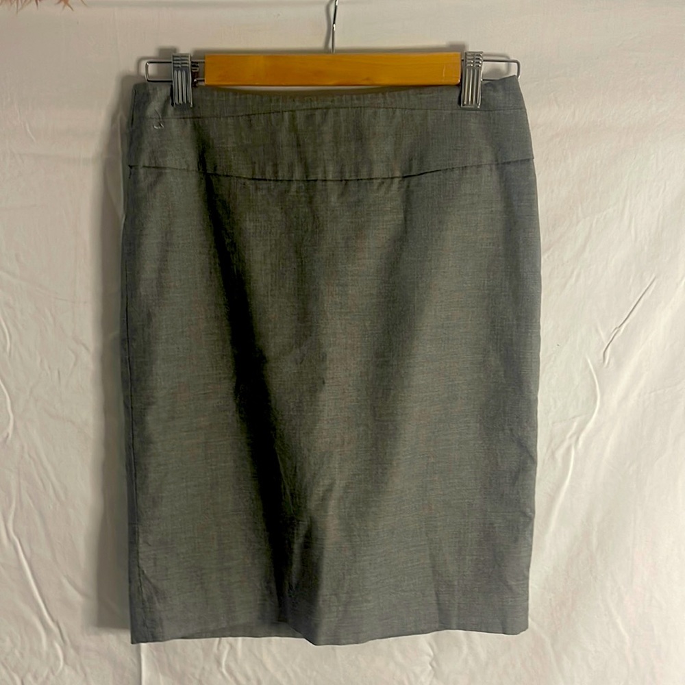 Small gray pencil skirt